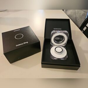 Samsung Galaxy – Size 9 - Titanium Silver Smart Ring